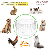 Enclos pour animaux de compagnie, pliable, intérieur et extérieur, avec cryptage renforcé, poulailler, enclos pour lapins, enclos pour chiens, cage pour ours Kobe