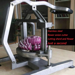 Coupe-<span class=keywords><strong>oignon</strong></span> manuel pour restauration <span class=keywords><strong>rapide</strong></span> / Coupe-légumes en forme de fleur / Machine à former des fleurs de légumes en acier inoxydable de qualité alimentaire - Product Image 6