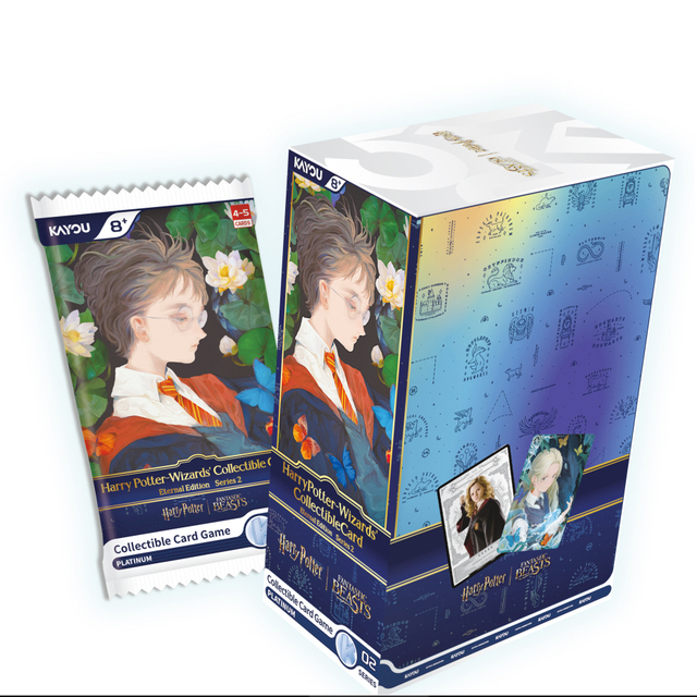 Kayou Harry Potterr Wizards' Collectible Cards Eternal Edition SEA Series 2 Premium Paper Trading Cards for 14 Years