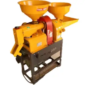 Automatic 180-220kg/h Capacity Rice Mill Machinery/Diesel paddy Husker Price/Stake Rice Huller