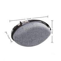 Étui pour casque personnalisé en EVA rigide, étanche, antichoc et anti-poussière pour les écouteurs sans fil Baseus Bowie Hybrid 40dB ANC H1