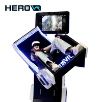 Simulador HEROVR 9D Full Motion VR 360 Simulador de vuelo Equipo de metal para exteriores/interiores para Centro Comercial Ganar dinero Parque temático