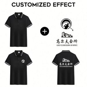 Camiseta Polo Personalizada LC5 con Logotipo, 180 g/m², Poliéster, para Hombre, Uniforme de Empresa Personalizado, Camiseta Polo con Logotipo Bordado para Hombre, Camisetas Polo de Golf - Product Image 2