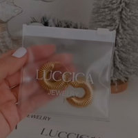Sacs d'emballage pour bijoux en PVC avec logo personnalisé - Mini-pochettes réutilisables pour boucles d'oreilles, bagues, montres et lunettes (100 pièces recyclables)