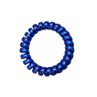 2025 nouveau Style transfrontalier adulte bandeaux Transparent bleu élastique en plastique cheveux corde accessoire filles tissu téléphone bandeau