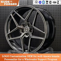 Jantes en aluminium forgées GUDE OEM Style 17 18 19 pouces 5x108 5x112 pour Ford Focus Fiesta pour Benz pour C200l W221 W222 W223 S580 S