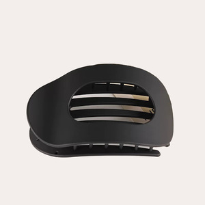 Pinza de Pelo Tipo Pico de Pato de Gran Agarre, Sencilla, de PC y Plástico, Accesorio para el Cabello, Pinza Plana Ovalada, ¡Superventas! - Product Image 5