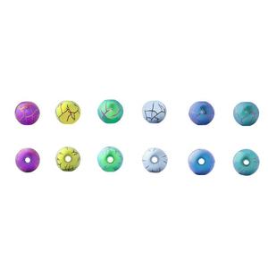 Cuentas Redondas de Aleación de Titanio TC4 Zoryn para Pulseras y Collares, Fabricación de Joyería DIY con Acabado Anodizado Electrochapado en Color PVD - Product Image 5