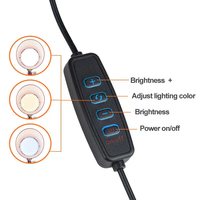 NailArt lampe de table moderne simple réglable LED lampe de bureau manucure professionnelle bras oscillant lampes de bureau pour table de salon de manucure