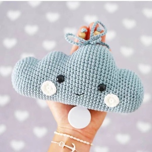 Nueva llegada personalizada hecha a mano <span class=keywords><strong>de</strong></span> ganchillo Amigurumi estrella <span class=keywords><strong>caja</strong></span> <span class=keywords><strong>de</strong></span> música <span class=keywords><strong>para</strong></span> bebé recién nacido - Product Image 3