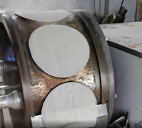 Machine automatique à crêpes au gaz, canard rôti, Machine à gâteaux ronds, emballage de rouleaux de printemps, Machine à crêpes plates et rondes