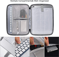 Housse de protection personnalisée pour tablette iPad Air 13 pouces 2026 M4 M3 M2 et iPad Pro 13 pouces M5/M4 – Étui de transport et de rangement