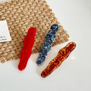 Fermaglio per capelli in acetato 6.5cm corea a basso prezzo corea Clip per capelli - Product Image 1