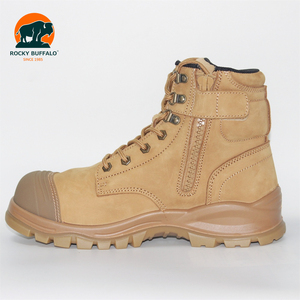 Chaussures de sécurité Rocky <span class=keywords><strong>Buffalo</strong></span> en gros, très vendues, résistantes à l'usure, en cuir nubuck, lacets, bottes tactiques, semelle extérieure en PU TPU injectée - Product Image 3