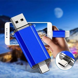 Memoria USB 2 en 1 Tipo C, Unidad Flash USB de 128GB 64GB 32GB 16GB 8GB 4GB, Material Plástico - Product Image 4
