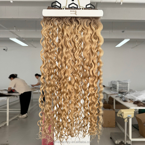 Extensiones de Cabello Remy Ruso YuanZhen al por Mayor con Trama Doble Invisible Tipo Mariposa - Product Image 5