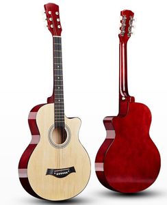 2024 Trendy kid 40 pouces guitare en épicéa guitare acoustique guitare basse instrument de musique - Product Image 5