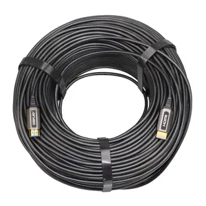 ODM OEM HDMI 4K 120M 100M 50 Metros Kabel HDMI-Unterstützung 4K @ 60Hz Active Optical Fiber HDMI-Kabel