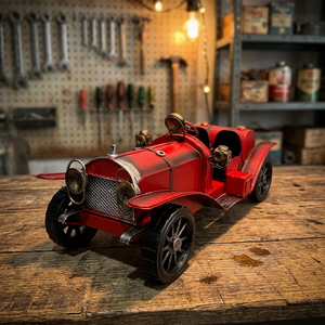 Modèle de voiture classique en métal fait main, rétro, décoratif, objet de collection, respectueux de l'environnement, de haute qualité pour la maison - Product Image 3