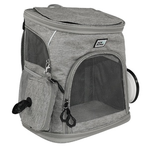 Customized Breathable Foldable Soft Sided Mesh Outdoor Pet Carrying Dog <b>Cat</b> <b>Carrier</b> for Dogs <b>Cats</b> Travel <b>Bag</b> - Product Image 3