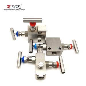 1/2npt loại 6000psi khối và chảy máu đo áp suất đa dạng Đo xung Thiết bị đo đạc hai 2 cách cổng Van đa dạng - Product Image 6