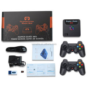 X5s-caja de videojuegos Super Retro, 2,4g, dos mandos, 10000 juegos, consola de juegos inalámbrica para Ps1 N64 - Product Image 2