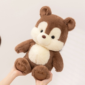 ของเล่นตุ๊กตาสัตว์ผ้ากำมะหยี่ลายทางสีเหลืองน่ารักกับช้างตัวน้อยของเล่นนุ่มพิเศษสำหรับเป็นของขวัญวันเกิดของเด็ก - Product Image 6