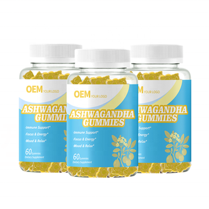 Fabricante Mayorista OEM de Gomitas Orgánicas de Ashwagandha con Garantía de Suministro a Largo Plazo para Mayoristas a Gran Escala - Product Image 1