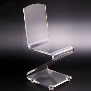 Kursi Ghost Transparan Akrilik Kristal Plastik Lipat Modern Grosir TOYIN untuk Acara Pernikahan dan Pesta - Product Image 2