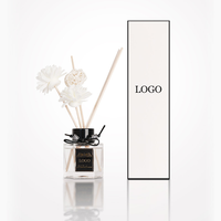 Coffret Cadeau d'Huiles Essentielles Naturelles pour la Maison, 50 ml, Diffuseur de Parfum d'Ambiance en Bouteille Hexagonale, Diffuseur de Roseaux pour un Air Frais
