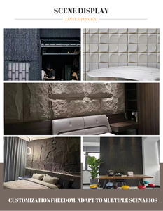 แผงผนังหิน3D สไตล์การออกแบบอุตสาหกรรมแผ่นไม้อัดเทียมกลางแจ้งหินเทียมสำหรับผนังภายนอก - Product Image 6