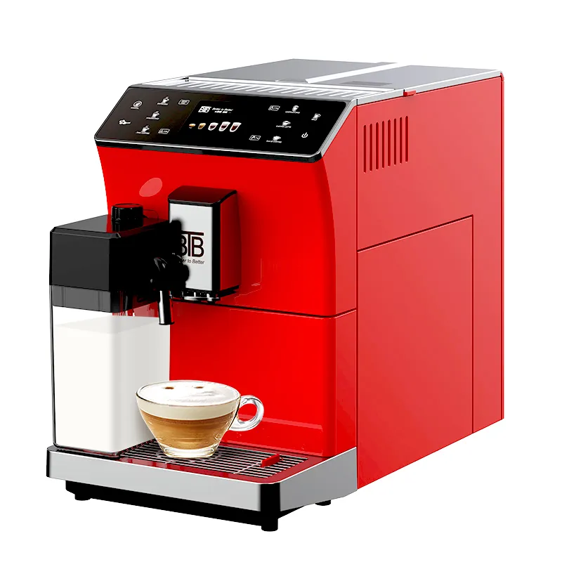 Full-Auto Coffee Maker Bean to Cup - Freshly Grind & Brew with One Touch Advanced System for Perfect Coffee Every Time