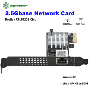 Bộ Điều Hợp Mạng PCIe IOCREST 2.5 Gbase-t Với <span class=keywords><strong>1</strong></span> Cổng 2500/1000/100Mbps PCI Express Gigabit Ethernet - Product Image 2