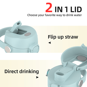 Bouteille d'eau isotherme ShTech en acier inoxydable à double paroi 500ML + 150ML, anti-fuite, portable pour voyage, bureau, cadeau - Product Image 3