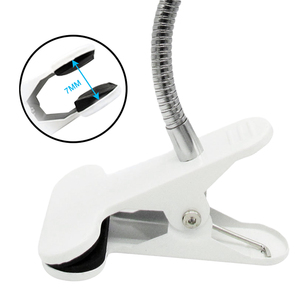 Liweida 360 độ linh hoạt bàn giữ đèn E27 cơ sở Clip ánh sáng ổ cắm cổ ngỗng cáp với on off chuyển đổi cắm cho phát triển ánh sáng - Product Image 5