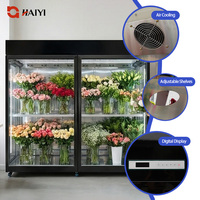 Réfrigérateur commercial pour exposition florale, vitrine réfrigérée pour fleurs fraîches, chambre froide pour fleuriste