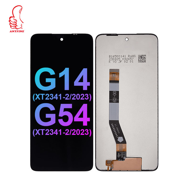 LCD Touch Screen Digitizer Assembly for Moto G54 5G XT2343-1-2 G14 XT2341 6.5