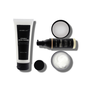 Etiqueta privada Vitamin C Serum Cream Cleanser Korea Skin Care Set <span class=keywords><strong>Kit</strong></span> para hombres - Product Image 6