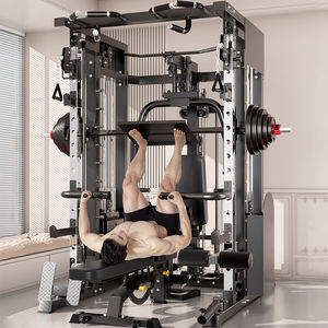 Equipo de Fitness Multifuncional Comercial, Máquina Smith Integrada <span class=keywords><strong>en</strong></span> Bancos y Soportes - Product Image 3