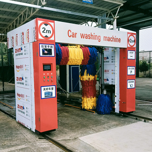 Tunnel sans balais sans contact automatique 360 Machine de lavage de voiture électrique sans balais haute pression Machine de lavage de voiture pour voiture - Product Image 2