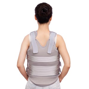 Faja Toracolumbar Gris SMLXL con Placa Termoplástica de Baja Temperatura y Tejido Compuesto para Soporte y Fijación de Cintura - Product Image 4