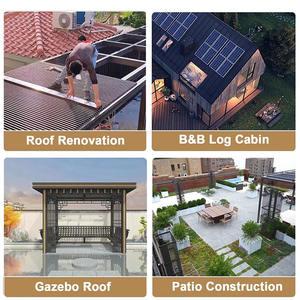 Láminas de Techo de Aluminio Aisladas Metálicas, Paneles de Revestimiento Duraderos para Proyectos del Hogar - Product Image 3