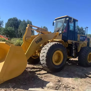 Retroexcavadora CAT 966h Usada con Motor C11, Cucharón de 4.6m, Gran Potencia de Excavación, Buen Estado, en Venta - Product Image 1