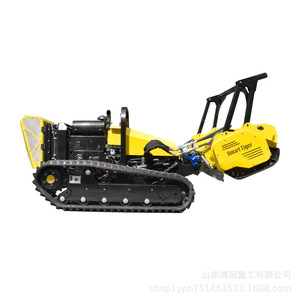 Robot tondeuse intelligent Smart Tiger Track pour pentes de 55 degrés, machine automatique de coupe d'herbe et de défrichage - Product Image 4