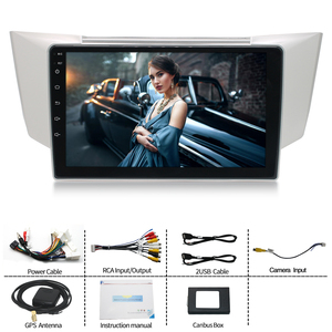 レクサスRX300RX330 <span class=keywords><strong>RX350</strong></span> RX400H II 2 2003-2009用カーオートラジオナビゲーション付きAndroid 2 dinカー<span class=keywords><strong>DVD</strong></span>オーディオプレーヤー - Product Image 3