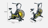 Équipement de sport de Fitness, vélo de spinning d'intérieur, vélo à ventilateur droit, vélo à Air