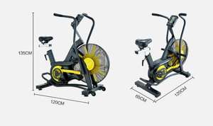 Équipement de sport de Fitness, <span class=keywords><strong>vélo</strong></span> de spinning d'intérieur, <span class=keywords><strong>vélo</strong></span> à ventilateur droit, <span class=keywords><strong>vélo</strong></span> à Air - Product Image 2