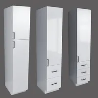SWEETHOME China manufacturer single door tall narrow thin storage cabinet with drawers