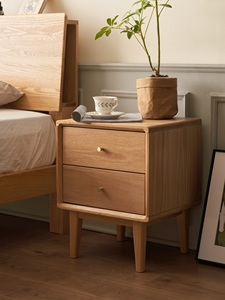 Table de chevet et table d'angle <span class=keywords><strong>Gorange</strong></span> en bois massif de chêne, style moderne du milieu du siècle, pour appartement, chambre à coucher, meubles de maison - Product Image 1