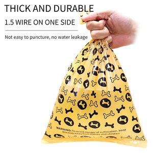 Özel Logo toptan tedarikçiler sıcak satış çevre dostu Compostable atık çöp torbası Pet köpek kaka torbası - Product Image 5